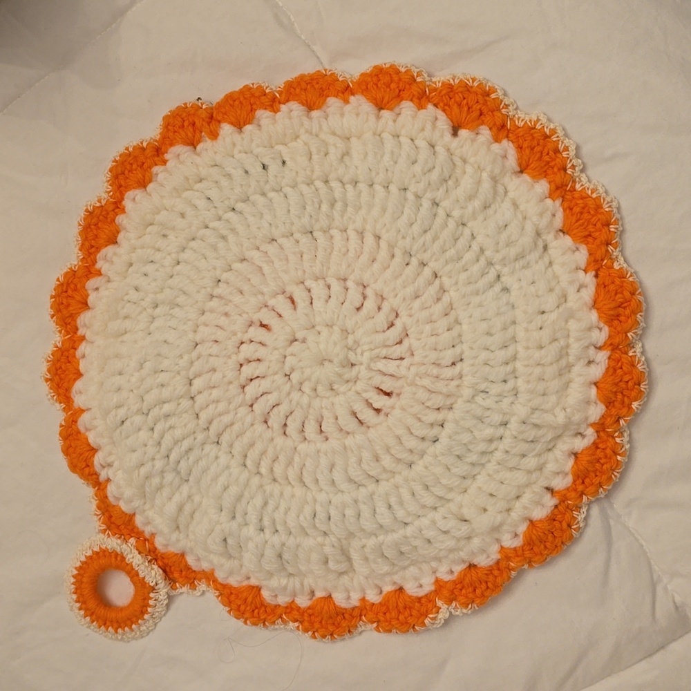 Hand Crocheted Hotpad - Picture 5 of 5